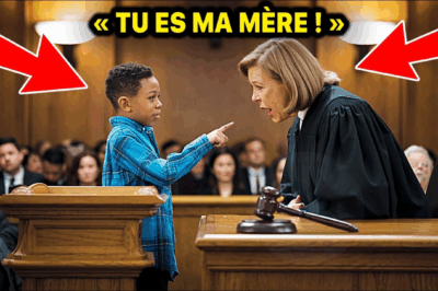 UN GARÇON NOIR DIT À LA JUGE : “VOUS ÊTES MA MÈRE” — LA SALLE D’AUDIENCE SE FIGE