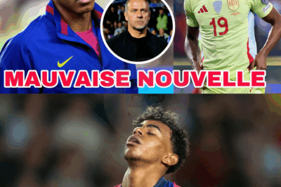 Lamine Yamal : décevant, il est forfait pour les prochains matchs jusqu’à nouvel ordre.