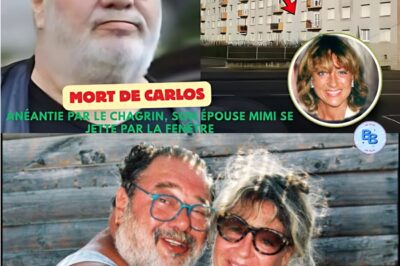 Mort de Carlos : anéantie par le chagrin, son épouse Mimi se jette par la fenêtre