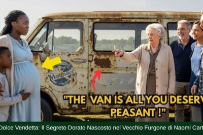 La Dolce Vendetta: Il Segreto Dorato Nascosto nel Vecchio Furgone di Naomi Carter