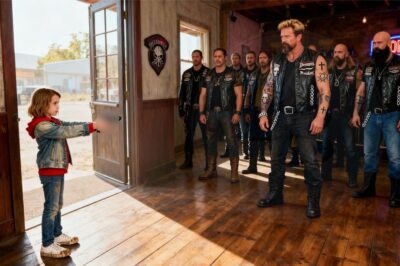 Une petite fille a pointé une arme sur des motards et a demandé : « Qui est mon père ? »