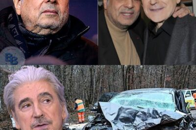 Accident de voiture : Serge Lama et Enrico Macias , réuni par la mort à tout jamais.