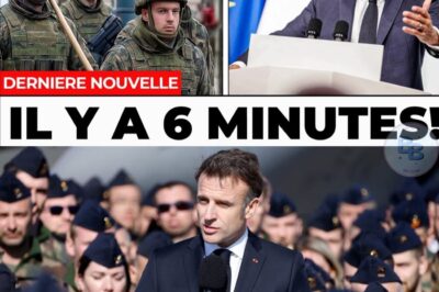 FRONDE MILITAIRE INÉDITE : UN RÉGIMENT EXIGE LA DÉMISSION IMMÉDIATE DE MACRON, LA RÉPUBLIQUE VACILLE SOUS LE CHOC