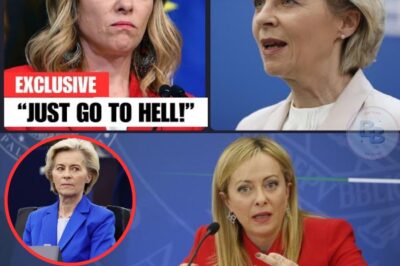 « J’en ai fini ! » Le message furieux de Meloni DÉTRUIT le contrôle de Von der Leyen sur l’UE !