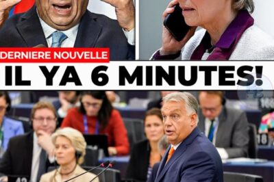 L’HEURE DE VÉRITÉ : Les Révélations EXPLOSIVES d’Orbán Poussent Ursula von der Leyen à la Fuite et Plongent Bruxelles dans le Chaos.
