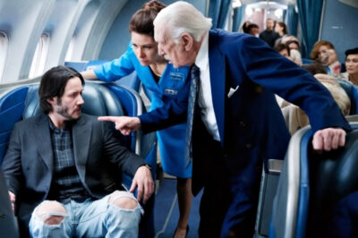 Un homme insulte Keanu Reeves dans un vol en première classe – Il le regrette instantanément quand la vérité est révélée !