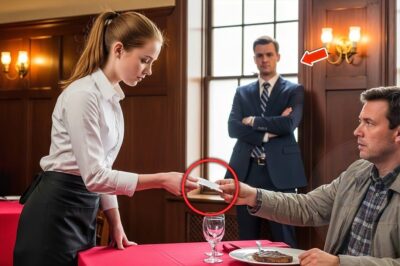 Un milliardaire s’est fait passer pour un client souhaitant commander un steak dans un restaurant — mais la serveuse lui a glissé un mot qui a tout changé.
