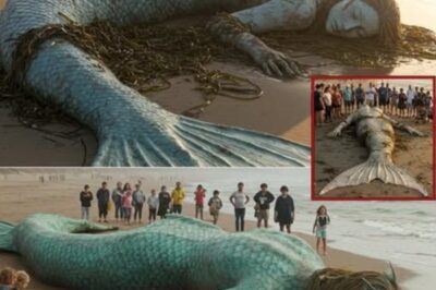 Choc sur le rivage : l’émergence du serpent de mer. Les baigneurs sont restés figés de stupeur lorsqu’une créature serpentine colossale a percé la surface de l’océan.