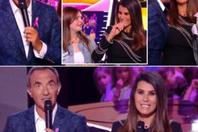 Karine Ferri en larmes dans les bras de Nikos Aliagas – Elle reçoit une surprise sur le plateau de The Voice Kids