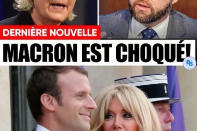 Les États-Unis veulent Marine Le Pen comme interlocutrice — Macron est choqué