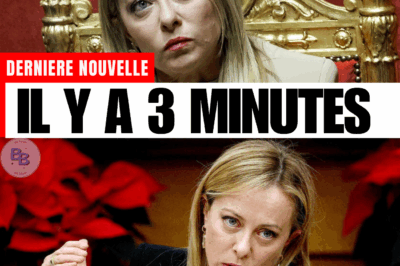 Giorgia Meloni a divisé la dette de moitié, pendant que Macron patine… mais les Italiens s’appauvrissent : “Elle est incapable de générer des gains”