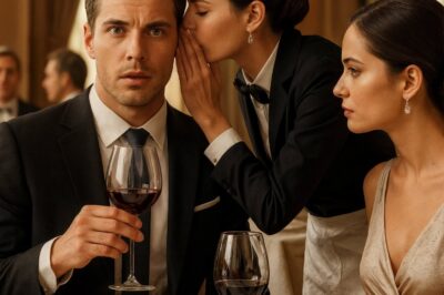 « IL Y A DE LA DROGUE DANS VOTRE VERRE », MURMURA LA SERVEUSE… ET LE MILLIARDAIRE DÉMASQUA SA FIANCÉE