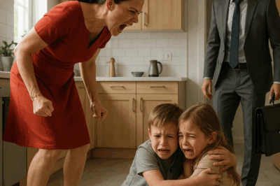 La bambina piangeva e pregava la matrigna: “non farci del male.”Improvvisamente suo padre milionario è tornato a casa e lo ha visto e urlato…