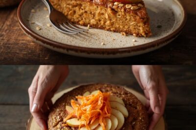 Senza farina e zucchero! Avena, mele e carote! I miei biscotti d’avena preferiti, pronti in 15 minuti!