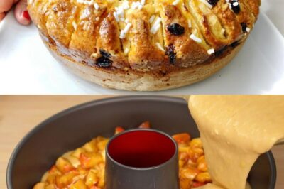 CIAMBELLA A VASETTI MELE E UVETTA SOFFICISSIMA facile e veloce APPLE AND RAiSIN DONUT