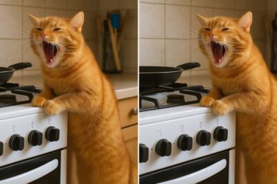 Il gatto si comportava in modo strano per tutta la sera։ Soffiava, miagolava e non si allontanava dal fornello