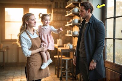 « Maman, c’est l’homme de mes rêves ! » — dit la petite fille au café, et le PDG millionnaire resta figé.