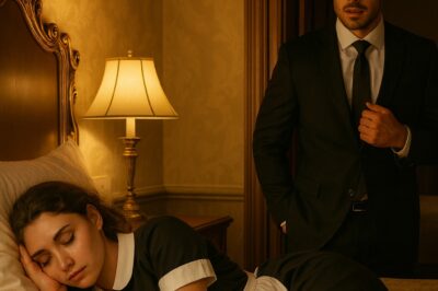 La bella cameriera che si addormentò accidentalmente nella stanza di un milionario.