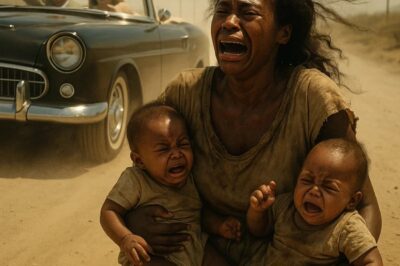 Une femme abandonnée donne naissance à des jumeaux au bord de la route ; son mari milliardaire l’asperge encore de boue