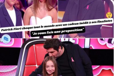 Finale de The Voice Kids : Patrick Fiori choque tout le monde avec un cadeau inédit à ses finalistes