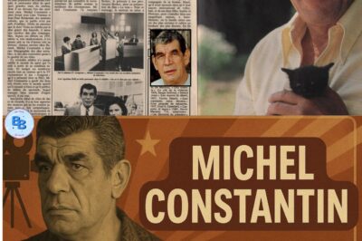 Michel Constantin : Ra Goûter Le Silence – Une Légende Du Cinéma Disparaît Seul, Sans Femme Ni Enfants À Ses Côtés