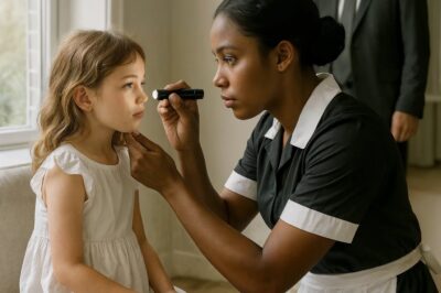 La fille du milliardaire était née aveugle — jusqu’au jour où la nouvelle gouvernante a découvert la vérité… « Papa, pourquoi est-ce toujours si sombre ? »