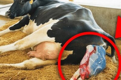 Ce fermier est resté figé de choc en découvrant ce à quoi sa vache avait donné naissance !