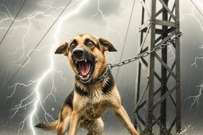 Ils ont attaché un chien à un poteau électrique pendant une violente tempête. Personne ne pouvait croire ce qui s’est passé ensuite.