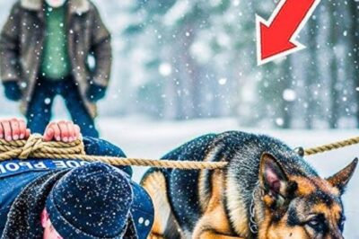 Un vétéran âgé trouve un policier ligoté et son chien K9 effondrés dans la neige — Ce qui se passe ensuite va vous briser