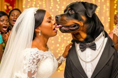 Quoi ? Un mariage avec un chien ? Les raisons derrière ce mariage vont vous choque.