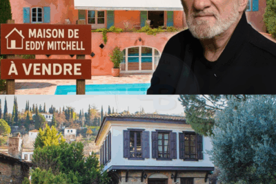 La maison secrète d’Eddy Mitchell, où il a passé sa convalescence et sa fortune secrète. Il a décidé de la vendre en raison de sa grave maladie?