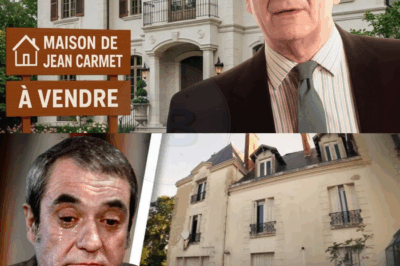 La maison abandonnée de Jean Carmet, le dernier et unique lieu de valeur de toute sa vie flamboyante, le moment glacé de sa fin et la valeur nette de son patrimoine.