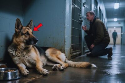 Un berger allemand de 13 ans refuse de manger jusqu’à ce qu’il entende une voix familière qui change tout
