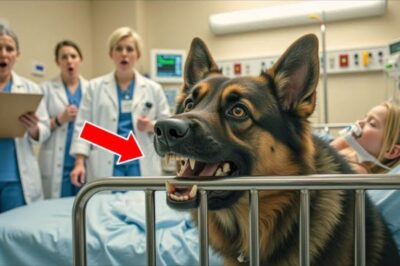 Un berger allemand s’introduit dans la chambre d’une fille comateuse — Les actions du chien choquent tout l’hôpital !