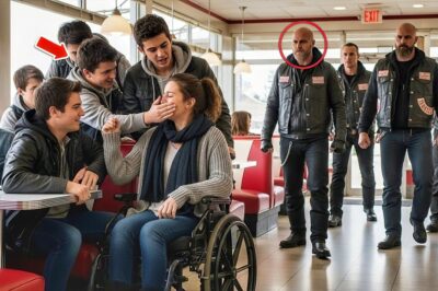 Les Intimidateurs ont giflé une fille handicapée dans un diner — Une heure plus tard, des motards sont entrés et ce qui s’est passé a choqué tout le monde.