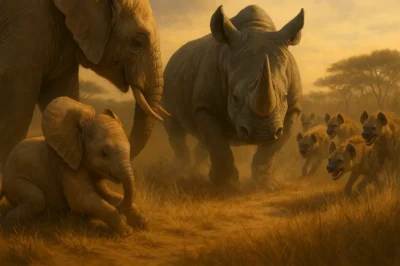 Il piccolo elefante e il guardiano del silenzio