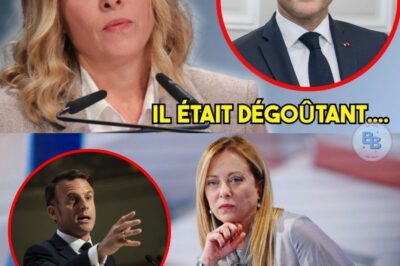 Le Regard Glacé du G7 : Comment Giorgia Meloni a Défié Emmanuel Macron et Renversé l’Équilibre du Pouvoir en Europe