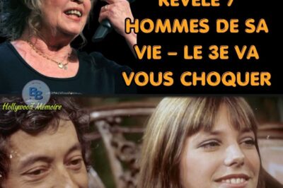 Brigitte Bardot : La Confession Choc sur les Sept Hommes qui Ont Façonné la Légende, Entre Passions Interdites et Blessure Intime