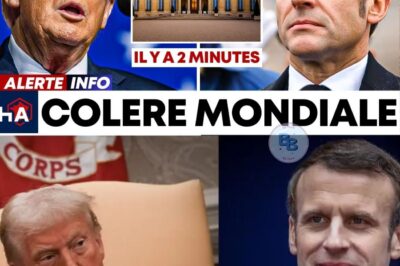 Le “Bras de Fer” de Charm el-Cheikh : Comment Donald Trump a publiquement humilié Emmanuel Macron, exposant la crise française au monde.