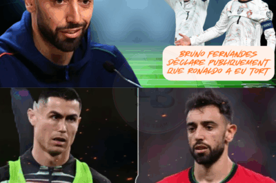 Bruno Fernandes déclare publiquement que Ronaldo a eu tort : l’équipe du Portugal a peut-être exagéré.