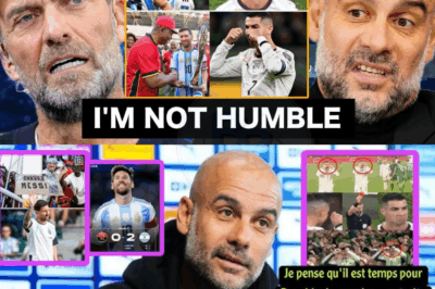 Klopp et Pep Guardiola RÉAGISSENT aux propos de Ronaldo concernant Messi