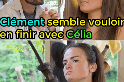 QUE SE PASSE-T-IL DANS LA SAISON 20 ? Clément veut rompre avec Célia (L’Amour dans le prÉ), il utilise des mots choquants qui la font partir en larmes.