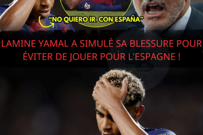 DERNIÈRES NOUVELLES : LAMINE YAMAL A SIMULÉ SA BLESSURE POUR ÉVITER DE JOUER POUR L’ESPAGNE !
