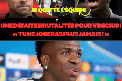 La punition brutale infligée par Xabi Alonso à Vinicius après ce qui s’est passé lors du Clásico !