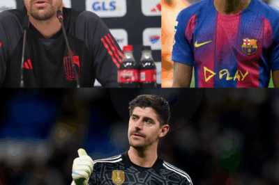 Courtois lâche une phrase étonnante sur Lamine Yamal : “Si je le croisais dans un resto…”