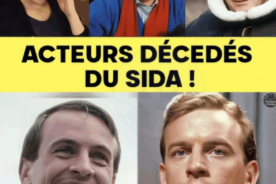 11 Acteurs Français Morts du Sida : Tu Te Souviens d’Eux ? La dernière personne a contaminé 60 autres personnes…?