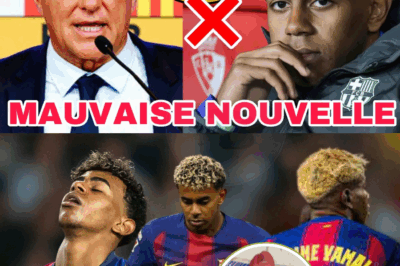 Lamine Yamal : dernières nouvelles concernant sa blessure, qui menace à jamais sa carrière. 😰💔