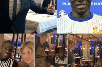 Avant que son identité de joueur ne soit révélée, Kanté a été expulsé d’un restaurant à cause de son apparence simple – ce qui s’est passé ensuite a ravi tout le monde…
