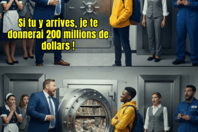 Défi du milliardaire: « Ouvrez ce coffre pour 200M$ ». Le fils de sa bonne le fait en 60 secondes