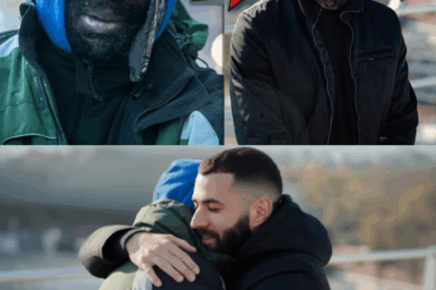 Un Sans-abri demande à BENZEMA: Pouvez-vous me donner 1€? La réponse de BENZEMA est CHOQUANTE